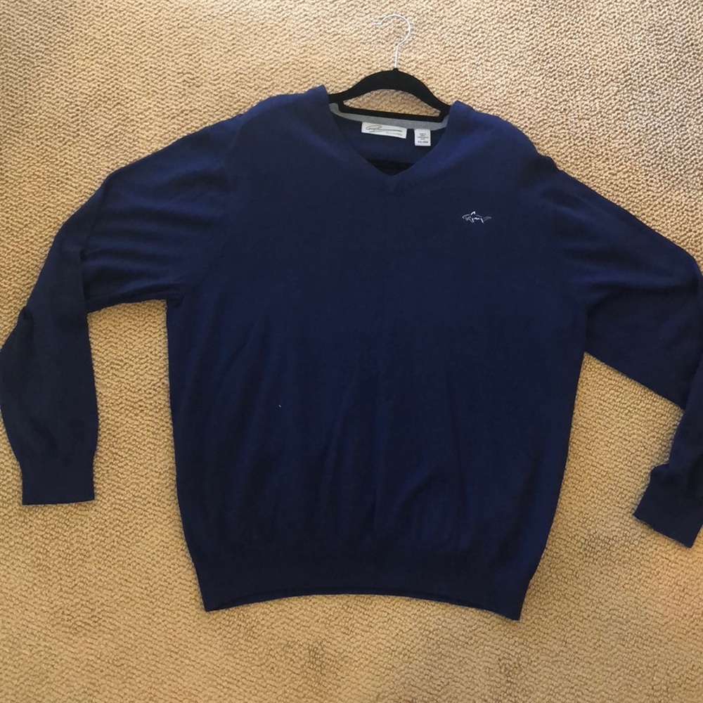 Navy Blue Greg Norman sweater